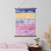 オールドシティ（1928年）by Paul Klee 吊り下げ型タペストリー (寝室)