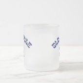 オールドシュレユダヤ星ユダヤ教オールドスクールイディッシュ フロストグラスマグカップ (中央)