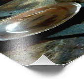 オールドシルバーとオーク フォトプリント            (角)