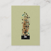 オールドスクールとブームボックス – グ動揺してルンギーフォント 名刺 (裏面)