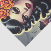 オールドスクールカワイイゴシックガール 薄葉紙 (詳細)