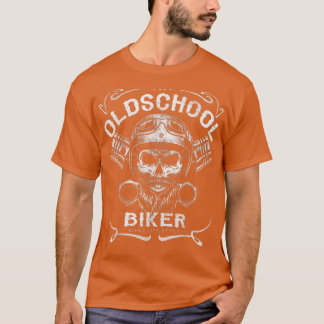 オールドスクールクールズバイクもしくは自転車に乗る人モティヴ1252 Tシャツ