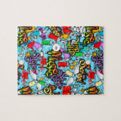 オールドスクールグラフィティ ジグソーパズル (横)