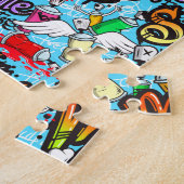 オールドスクールグラフィティ ジグソーパズル (側面)