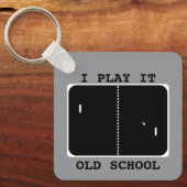 オールドスクールゲーマー キーホルダー (正面)