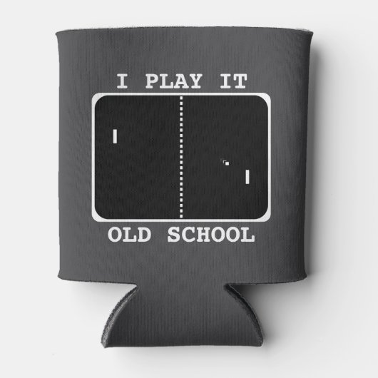 オールドスクールゲーマー 缶クーラー (正面)