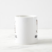オールドスクールサス | お茶目な祖父母のユーモア コーヒーマグカップ (中央)