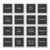 オールドスクールスパイスセット1ボトルラベル シール (正面)