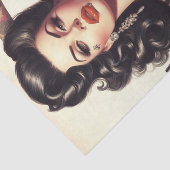 オールドスクールタトゥーガール 薄葉紙 (詳細)