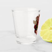 オールドスクールタトゥーサブカルチャーバラナックル ショットグラス (左)