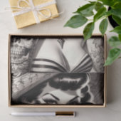 オールドスクールタトゥーピンナップ 薄葉紙 (ギフト)