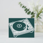 オールドスクールターンテーブル ポストカード (スタンド正面)