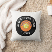 オールドスクールテック愛好家Tシャツ クッション (ブランケット)