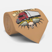 オールドスクールトラック運転手メンタンネクタイ ネクタイ (ロール)