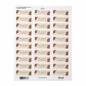 オールドスクールバラタトゥーアート ラベル (フルシート)