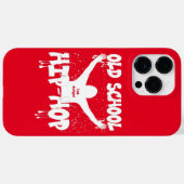 オールドスクールヒップホップおもしろい音楽 Case-Mate iPhoneケース (裏面 (横))