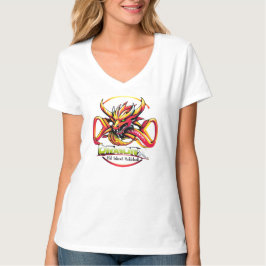 オールドスクールピックルボール 赤竜X 女性Tシャツ Tシャツ