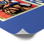 オールドスクールファンタジーフットボール ポスター (角)