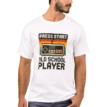 オールドスクールプレイヤー起動 Tシャツ