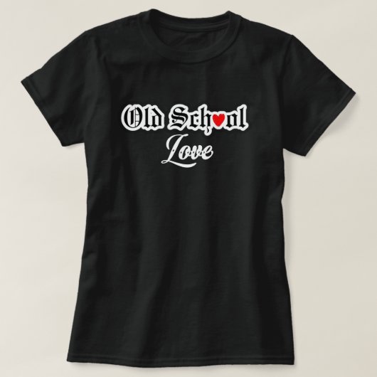 オールドスクールラブ Tシャツ (デザイン正面)