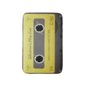 オールドスクールレトロミュージックテパーソナライズされたープ バスマット (正面縦)