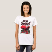 オールドスクールレーサー ロゴ Tシャツ (正面フル)