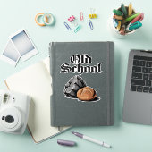 オールドスクールロックンロール シール (iPadカバー)