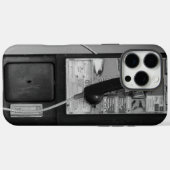 オールドスクール公衆電話 iPhoneケース Case-Mate iPhoneケース (裏面 (横))