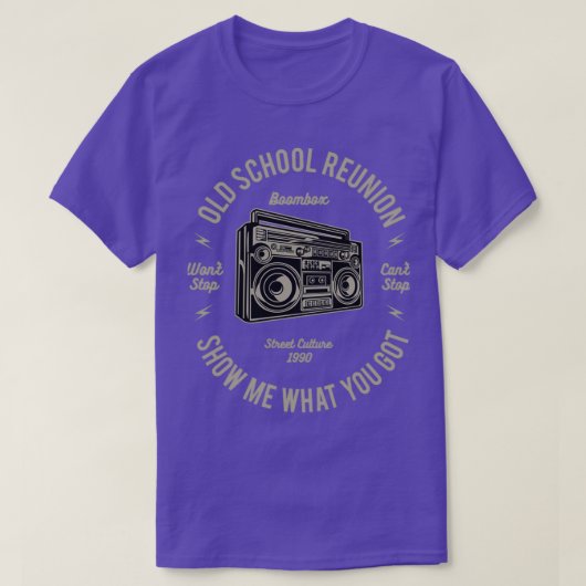 オールドスクール懇親会 Tシャツ (デザイン正面)