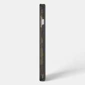 オールドスクール迷彩柄ダック狩りアメリカ国旗 iPhoneケース (左側面)