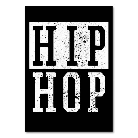 オールドスクール90年代90年代ヒップホップダミラップのセタ テーブルナンバー (正面)