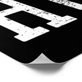 オールドスクール90年代90年代ヒップホップダミラップのセタ ポスター (角)