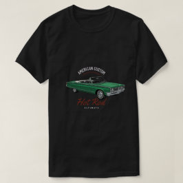 オールドスクール・オートモーティブ・パッション・アンド・マッスルTシャツ Tシャツ