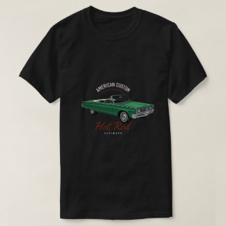 オールドスクール・オートモーティブ・パッション・アンド・マッスルTシャツ Tシャツ