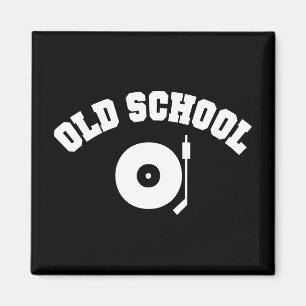 オールドスクール DJ レコードプレーヤー マグネット