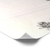 オールドスクールBMXプリント ポスター (角)