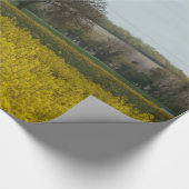 オールドスタイルの写真の景色 ラッピングペーパー (角)