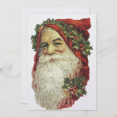 オールドスタイルサンタクロース シーズンカード (正面/裏面)