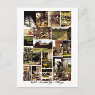 オールドスターブリッジビレッジハガキ ポストカード
