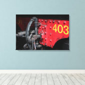 オールドスチームトレインルマストロ403スチームエンジンキャンバス キャンバスプリント (インサイチュ (ウッドフロア))