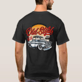 オールドスチール1958クラシックヴィンテージトラック Tシャツ (裏面)