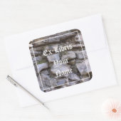 オールドストーンウォール蔵書票 スクエアシール (封筒)