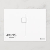 オールドストーンハウス ポストカード (裏面)