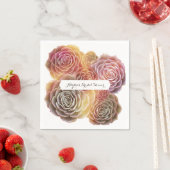 オールドスファッションドキュレントブライダルシャワー スタンダードカクテルナプキン (インサイチュ)