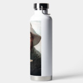 オールドスペインの・ウェスト・サロンのランチェロ・カウボーイ ウォーターボトル (左面)