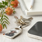 オールドスペインの・ウェスト・サロンのランチェロ・カウボーイ キーホルダー (側面)