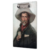 オールドスペインの・ウェスト・サロンのランチェロ・カウボーイ クリップボード (左)