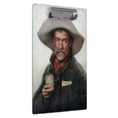 オールドスペインの・ウェスト・サロンのランチェロ・カウボーイ クリップボード (右)