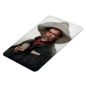 オールドスペインの・ウェスト・サロンのランチェロ・カウボーイ マグネット (左側)