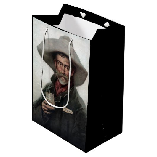 オールドスペインの・ウェスト・サロンのランチェロ・カウボーイ ミディアムペーパーバッグ (正面アングル)